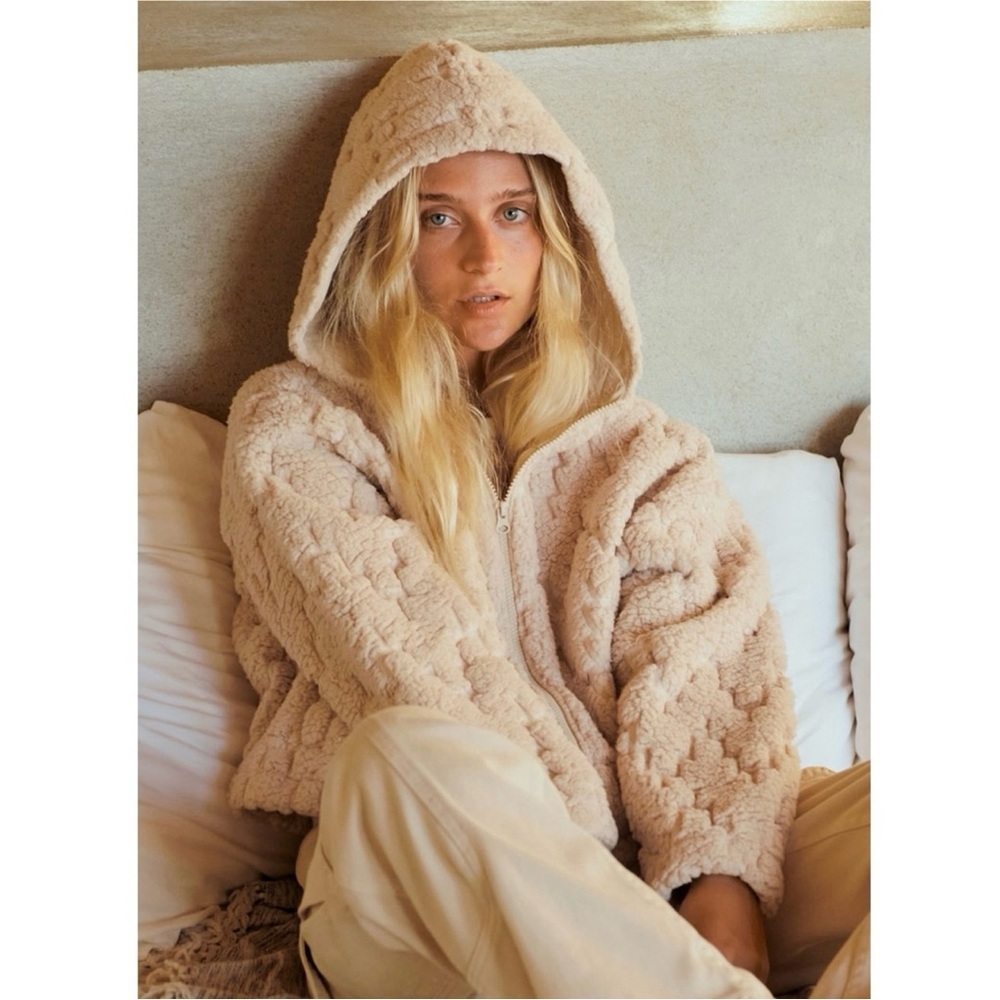 Billabong Marlowe Womens Fleece Zip-Up Hooded Jacket